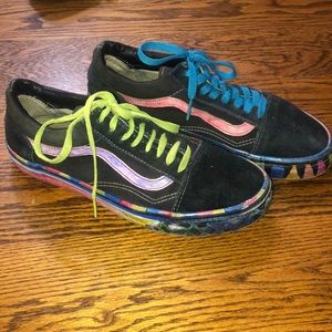 Vans diy painted lowtop